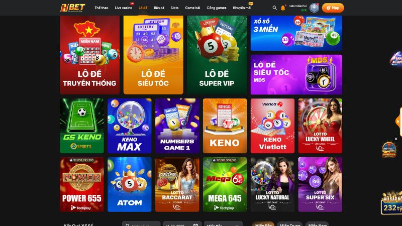 Các sản phẩm được yêu thích tại Sảnh Xổ Số HBET Các sản phẩm được yêu thích tại Sảnh Xổ Số HBET