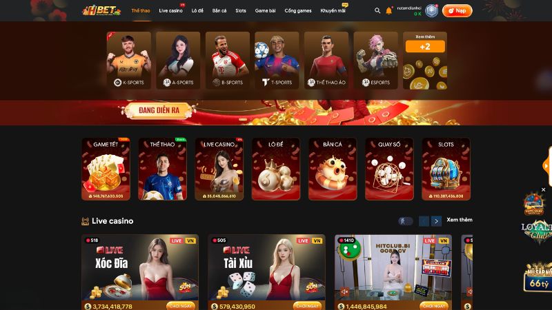 Tìm hiểu về sảnh cược thể thao trực tuyến HBET.