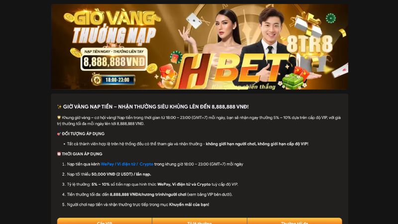 Những lưu ý khi nhận khuyến mãi HBET