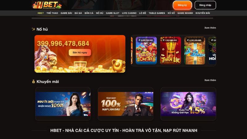 Giá trị nổi bật tạo thương hiệu nhà cái HBET